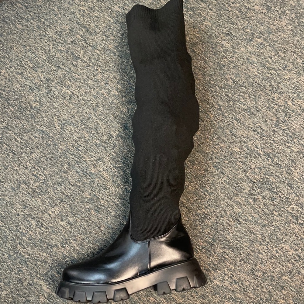 Black Glove thigh High